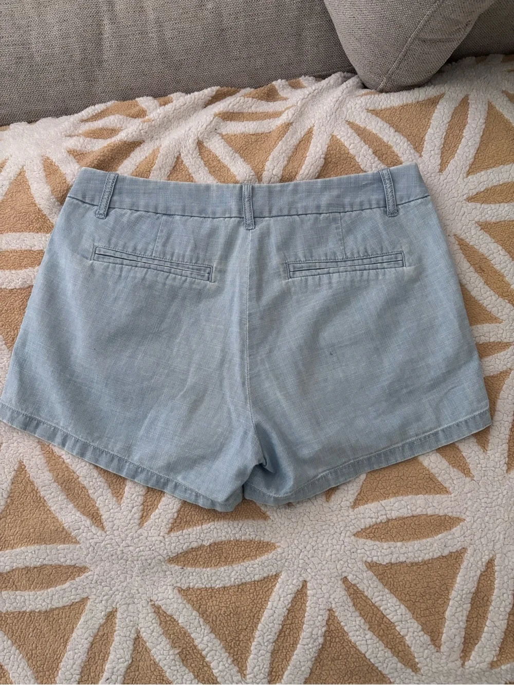 J. Crew Light Blue Cotton Women's Shorts